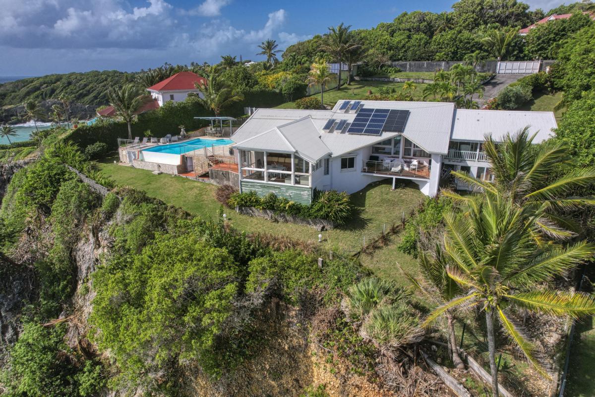 42.Location Villa piscine vue mer Ste Anne Guadeloupe_Vue mer